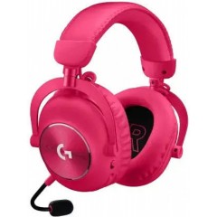 Logitech Pro X 2 Lightspeed Wireless Over Ear Gaming Headset (981-001275) Pink