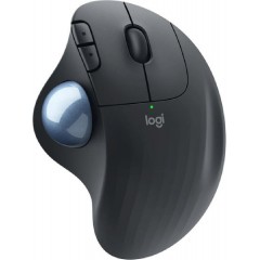 Logitech Ergo M575S Ασύρματο Bluetooth Ποντίκι (910-007029) Μαύρο