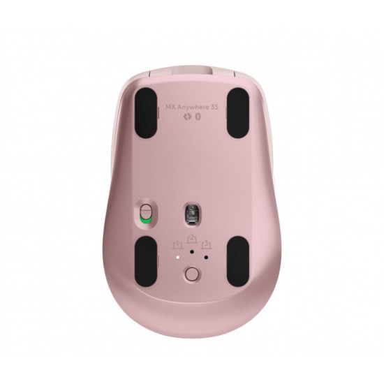 Logitech MX Anywhere 3S Ασύρματο Bluetooth Ποντίκι (910-006931) Pink