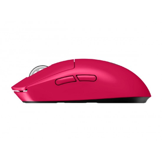 Logitech Pro X Superlight 2 Ασύρματο Gaming Ποντίκι 32000 DPI Ροζ (910-006798)