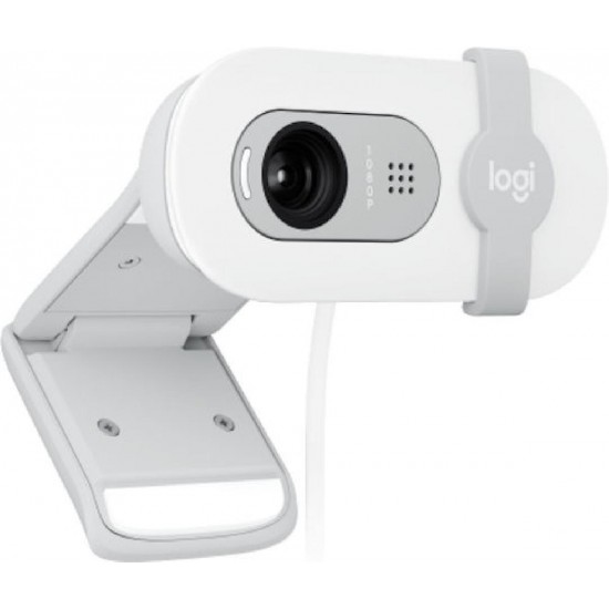 Logitech Brio 100 Web Camera Full HD 1080p (960-001617) Λευκή