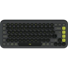 Logitech Pop Icon Ασύρματο Bluetooth Πληκτρολόγιο Αγγλικό US (920-013071) Πράσινο