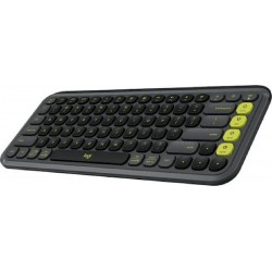 Logitech Pop Icon Ασύρματο Bluetooth Πληκτρολόγιο Αγγλικό US (920-013071) Πράσινο