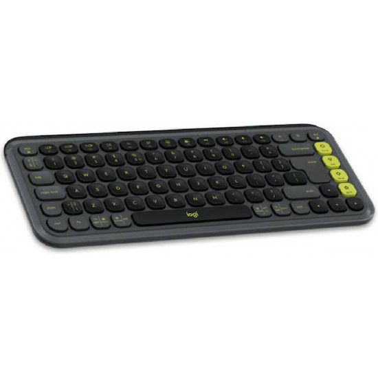 Logitech Pop Icon Ασύρματο Bluetooth Πληκτρολόγιο Αγγλικό US (920-013071) Πράσινο