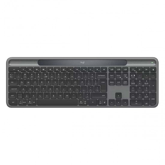 Logitech Keyboard Wireless Signature Slim Solar+ K980 US (920-013764) Graphite