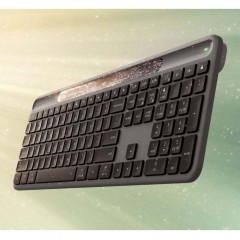 Logitech Keyboard Wireless Signature Slim Solar+ K980 US (920-013764) Graphite