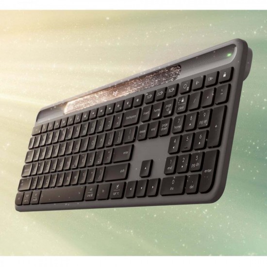 Logitech Keyboard Wireless Signature Slim Solar+ K980 US (920-013764) Graphite