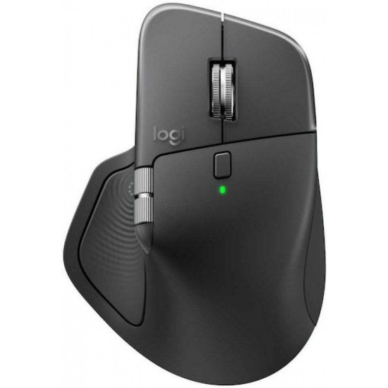 Logitech MX Master 4 for Mac Ασύρματο Εργονομικό Bluetooth Ποντίκι Space Black
