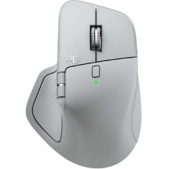 Logitech MX Master 4 for Mac Ασύρματο Εργονομικό Bluetooth Ποντίκι White Silver
