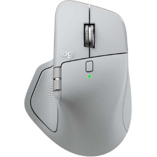 Logitech MX Master 4 for Mac Ασύρματο Εργονομικό Bluetooth Ποντίκι White Silver