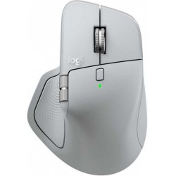 Logitech MX Master 4 for Mac Ασύρματο Εργονομικό Bluetooth Ποντίκι White Silver