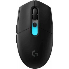 Logitech G305 X Superlight Ασύρματο RGB Gaming Ποντίκι 44000 DPI (910-007740) Μαύρο