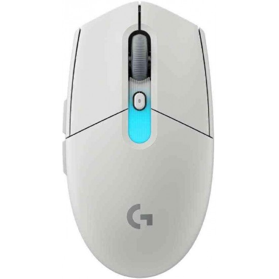 Logitech G305 X Superlight Ασύρματο RGB Gaming Ποντίκι 44000 DPI (910-007748) Λευκό