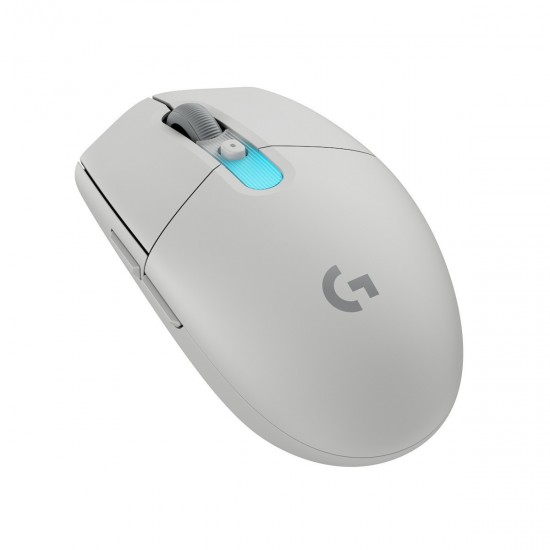 Logitech G305 X Superlight Ασύρματο RGB Gaming Ποντίκι 44000 DPI (910-007748) Λευκό