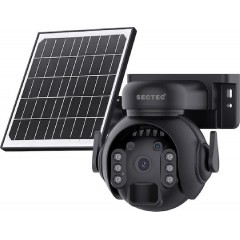 SECTEC smart ηλιακή κάμερα ST-515C-3M-4G-BK, 3MP, 4G, SD, PTZ