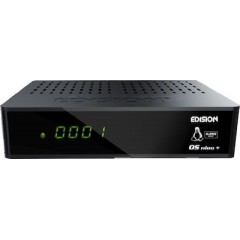 Edision OS NINO+ Δορυφορικός Αποκωδικοποιητής Full HD (1080p) DVB-T2 / DVB-S2 / DVB-C (01-08-0009) Μαύρο