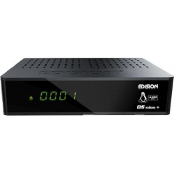 Edision OS NINO+ Δορυφορικός Αποκωδικοποιητής Full HD (1080p) DVB-T2 / DVB-S2 / DVB-C (01-08-0009) Μαύρο