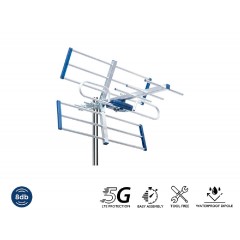 Edision Yagi 8db Κεραία 5G 21-48 (26-00-0001)