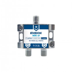 Edision 2 Ways F 5-2400MHz SDC-2 Διακλαδωτής