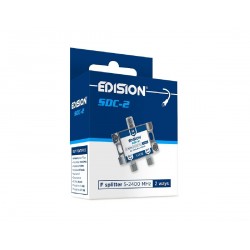 Edision 2 Ways F 5-2400MHz SDC-2 Διακλαδωτής