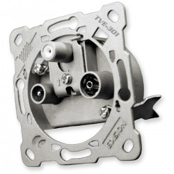 Edision Πριζα Τερματικη Τριπλή TV-R-Sat TVE-301