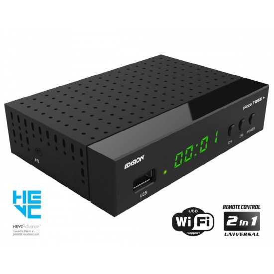 Edision Picco T265 Plus Επίγειος Ψηφιακός Αποκωδικοποιητής (01-07-0029)