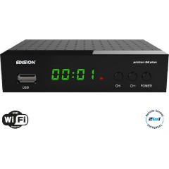 EDISION PROTON S2 Plus  Δορυφορικός Δέκτης DVB-S2 (μονο δορυφορικός)