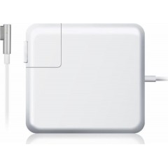 Powertech (PT-137) Λευκός Φορτιστής Laptop 90W 18.5V 4.6A για Apple με Αντάπτορα Τροφοδοσίας