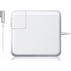 Powertech (PT-137) Λευκός Φορτιστής Laptop 90W 18.5V 4.6A για Apple με Αντάπτορα Τροφοδοσίας