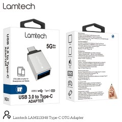 Lamtech 5Gbps OTG USB 3.0 to Type-C Adapter (LAM113348)