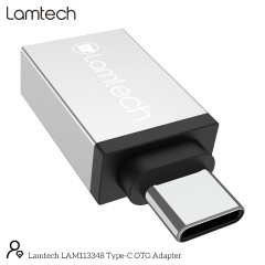 Lamtech 5Gbps OTG USB 3.0 to Type-C Adapter (LAM113348)