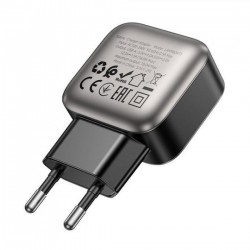 LAMTECH SINGLE USB PORTABLE QC3.0 CHARGER 18W GREY