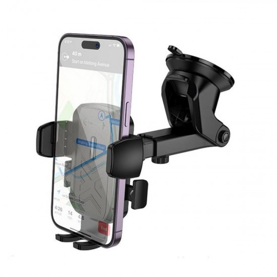 Lamtech MULTI-Angle Clamping Car Holder For Smartphones Up To 7' (LAM980541) Black