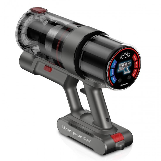 Rohnson Mamba Force 2 M19 Επαναφορτιζόμενη Σκούπα Stick 29.6V Γκρι