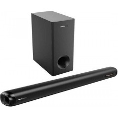 Crystal Audio Soundbar 2.1.2 Bluetooth και HDMI 360W με Τηλεχειριστήριο (CASB360) Μαύρο
