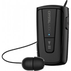 Crystal Audio R3K In-ear Bluetooth Handsfree Ακουστικό Μαύρο