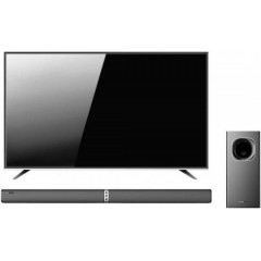 Crystal Audio Soundbar 2.1 Bluetooth και HDMI 240W με Τηλεχειριστήριο (CASB240HD) Μαύρο