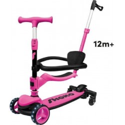 Shoko Παιδικό Πατίνι Prime 4 In 1 Plus Σε Ροζ Χρώμα Για 12+ Μηνών (5004-50523)