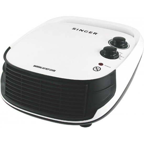 Singer BFH-2000 Λευκό Κεραμικό Αερόθερμο Μπάνιου 2000W