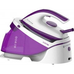 Singer Σύστημα Σιδερώματος Πίεσης 5.5bar με Δοχείο 1.7lt (SGR-20200) Λευκο/Μωβ