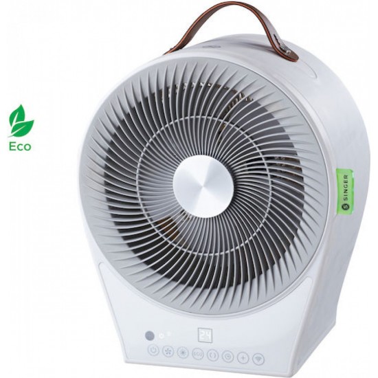 Singer 2-in-1 Αερόθερμο & Ανεμιστήρας 2000W (FHT 6320) Γκρι