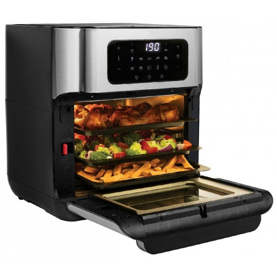 Singer Φριτέζα Αέρα Vita Cook AF4640 10Lt Ασημί