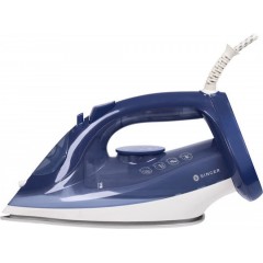 Singer Σίδερο Ατμού 2200W με Κεραμική Πλάκα και Συνεχόμενη Παροχή Ατμού 25gr/min (STI-1724) Μπλε