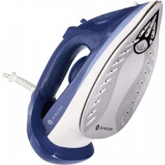 Singer Σίδερο Ατμού 2200W με Κεραμική Πλάκα και Συνεχόμενη Παροχή Ατμού 25gr/min (STI-1724) Μπλε