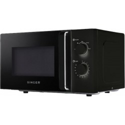 Singer P70 Φούρνος Μικροκυμάτων 20lt (MW 20BL P70) Μαύρος
