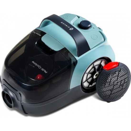 Singer Active Pro Ηλεκτρική Σκούπα 800W (VCL 3144) Mint