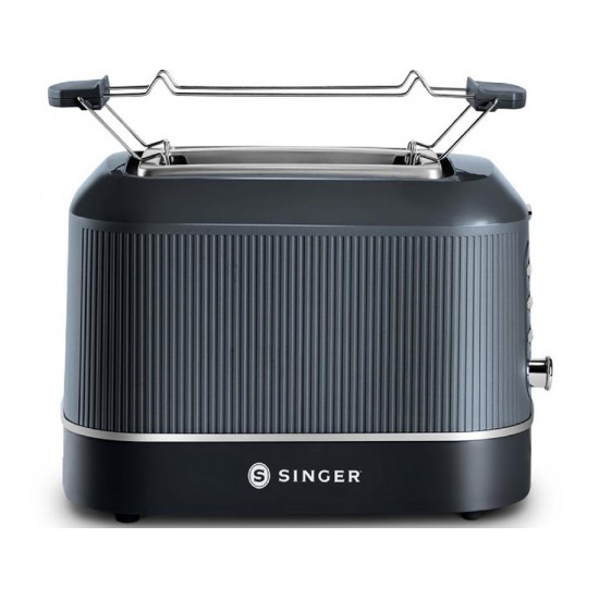 Singer Tiffanys TOA 1410AN Φρυγανιέρα 2 Θέσεων 850W Blue Grey