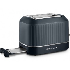 Singer Tiffanys TOA 1410AN Φρυγανιέρα 2 Θέσεων 850W Blue Grey