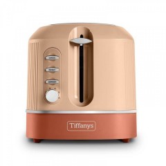 Singer Tiffanys 1410TER Φρυγανιέρα 2 Θέσεων 850W Terracotta