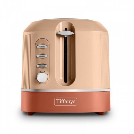 Singer Tiffanys 1410TER Φρυγανιέρα 2 Θέσεων 850W Terracotta